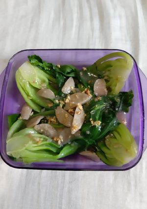 Foto resep Pakcoy siram bawang putih