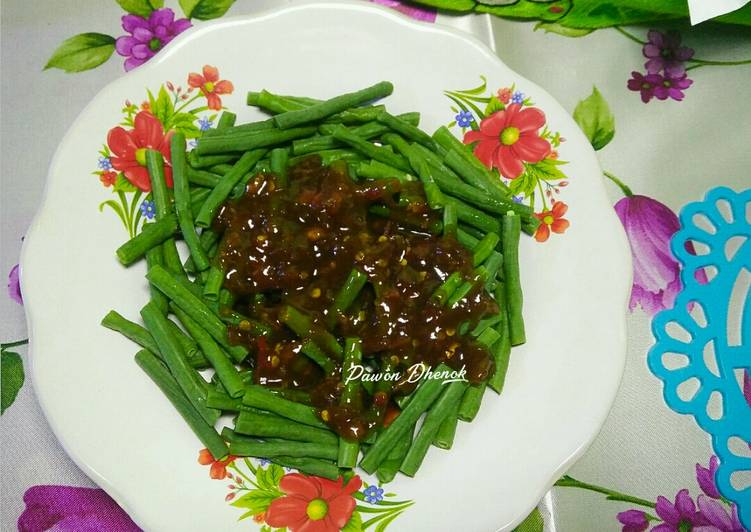 Plecing kacang panjang