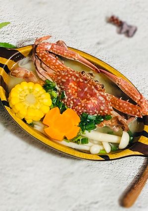 Hình của món Bánh canh ghẹ-ăn dặm.