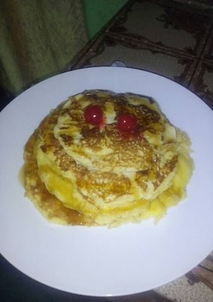Una foto de Pancakes Delisiosos