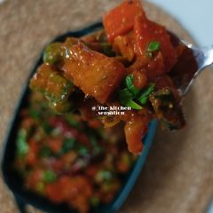 A picture of Veg kolhapuri.