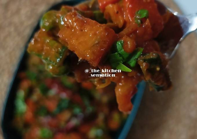 Veg Kolhapuri Recipe By Basna Bidisha Bal - Cookpad