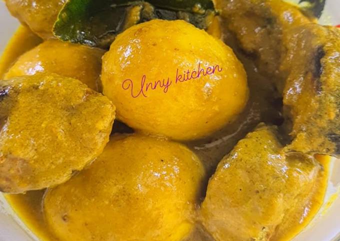 Tongkol n telur bumbu kuning