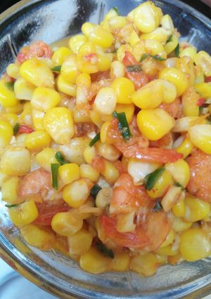 Foto resep Serondeng Jagung & Udang