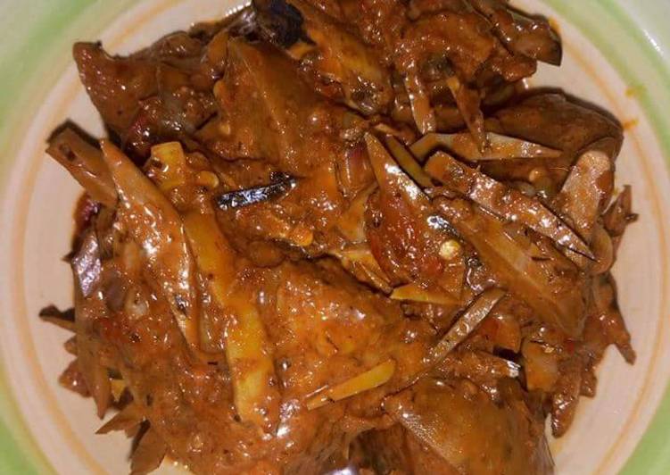 Step-by-Step Guide to Prepare Speedy Ugba with pomo Cooking Basics for Newbies