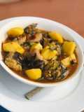 Catfish pepper soup with potatoes