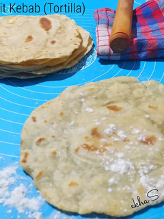 Foto resep Kulit Kebab (Tortilla)