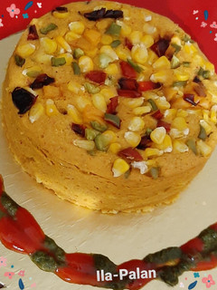 A picture of Sweetcorn Savoury Cake.