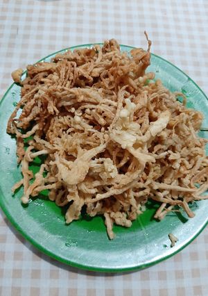 Foto resep Jamur enoki krispi