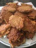 Fritos de zanahoria diferentes