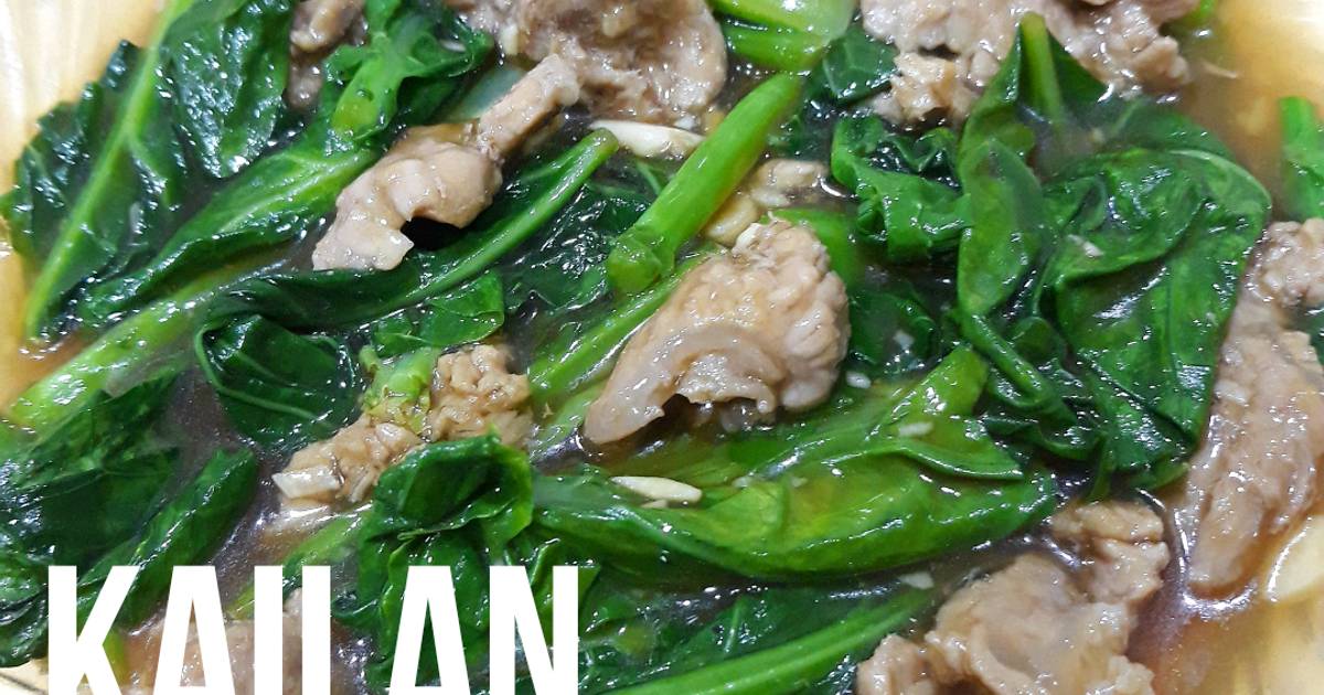 Resep Kailan Daging Sapi oleh Wiena tan Cookpad