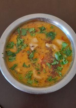 A picture of Tuvar Dal Pithi.