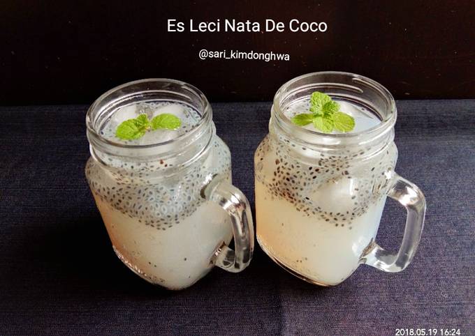 Resep Es Leci Nata De Coco yang Lezat Sekali