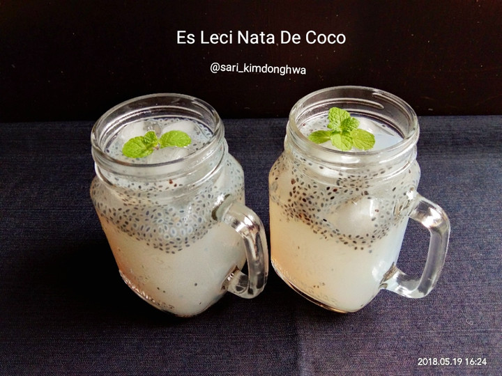 Resep Es Leci Nata De Coco yang Lezat