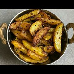 A picture of Jeera aloo.