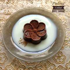 Puding Coklat Roti Tawar-レシピのメイン写真