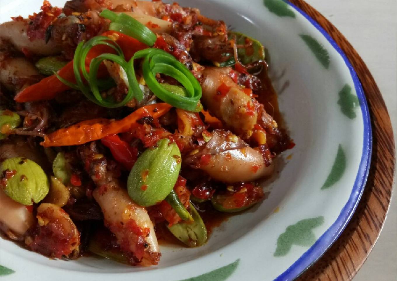 Balado Cumi Asin Petai (#pr_recookolahanikanasin)