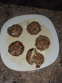 صورة لوصفة كفتة محشية مشوية في المقلاة 😋 اممممم بنتها خيالية 😉