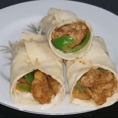 A picture of Chicken Fajita Wrape.