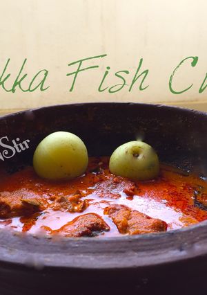 A picture of Nellikka Meen Curry (Gooseberry Fish Curry).