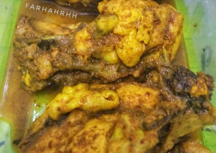 308. Ayam Ungkep Bumbu Kuning