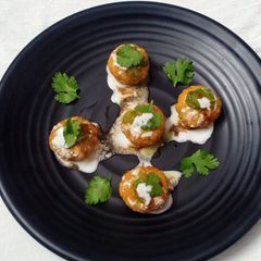 A picture of Rajma kebab.