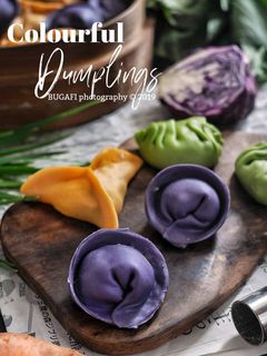 Foto resep Dumpling warna warni