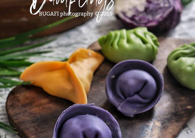 Bagaimana Menyiapkan Dumpling warna warni, Sempurna