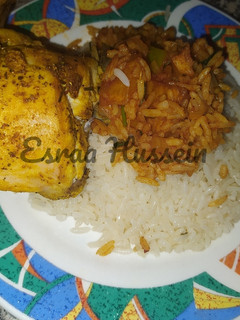 صورة لوصفة رز بالفراخ بالخلطة اللذيذة 🍚🍗