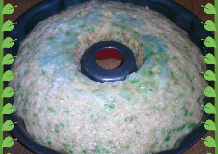 Resep Cake tape ketan ijo Anti Gagal