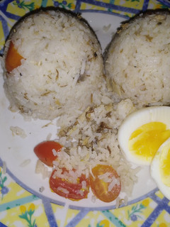 Una foto de Arroz con caballa