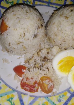 Una foto de Arroz con caballa