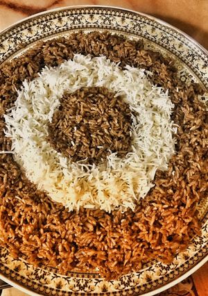 صورة لوصفة رز صيادية