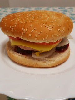 Una foto de Hamburguesa clásica