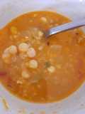 Sopa de pescado tipo Chupe