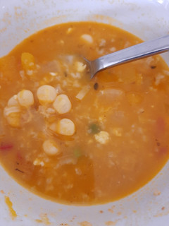 Una foto de Sopa de pescado tipo Chupe