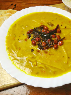 A picture of Dal Dhokli.