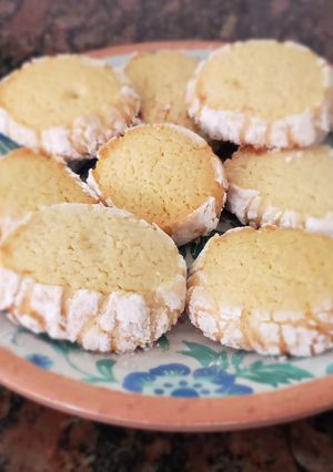 Una foto de Galletas al limón