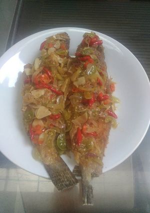 Foto resep Asem manis pedas ikan kerapu