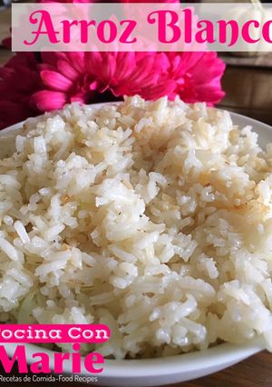 Una foto de Arroz blanco