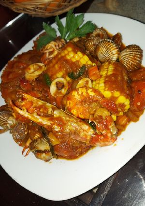 Foto resep Seafood bancakan