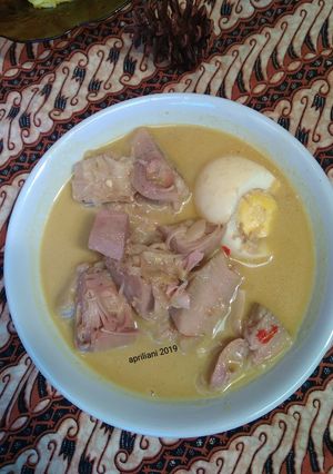 Foto resep Sayur nangka muda