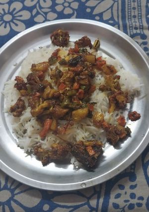 A picture of Mix vegetable.