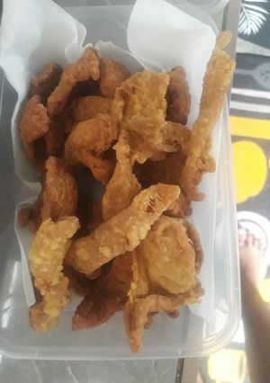 Foto resep Kulit ayam crispy