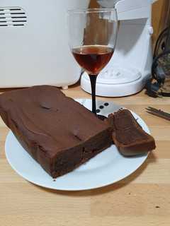 Una foto de Bizcocho de chocolate con vino dulce #vendimia2020