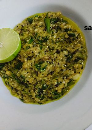 गार्लिक दही मिर्च डिलाइट रेसिपी मुख्य फोटो