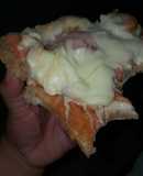 PIZZA EN DOS MINUTOS 😏 🍕