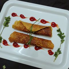 A picture of Besan chilla.