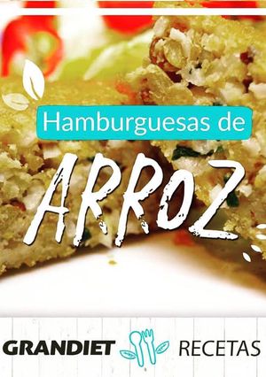 Una foto de Hamburguesas de arroz