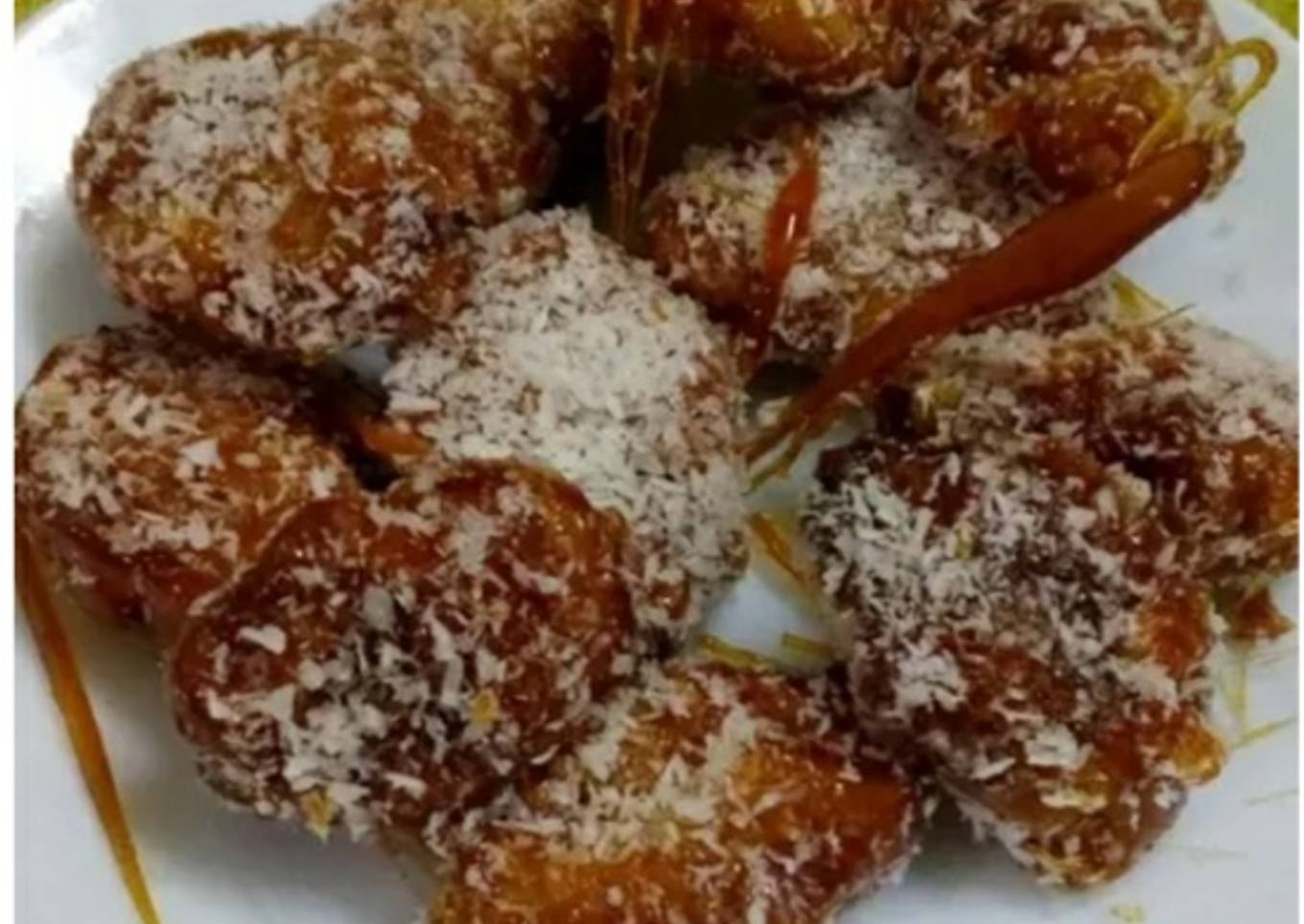 Stuffed Peanut Banana toffee